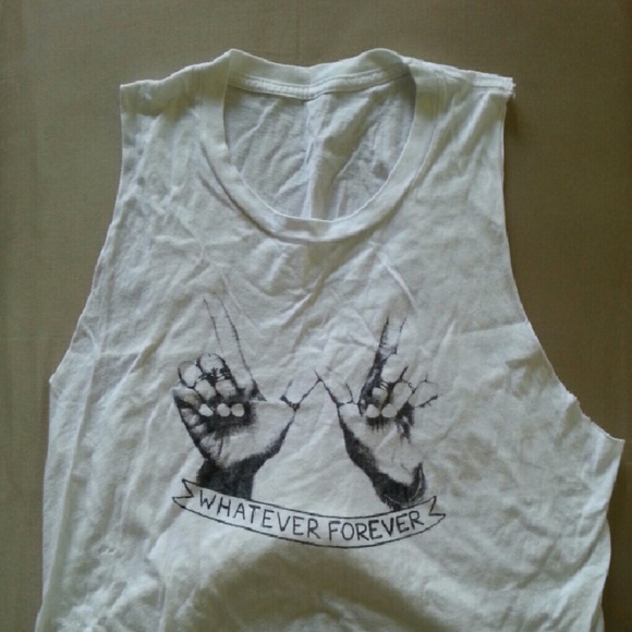 Brandy Melville Tops - NWOT Brandy Melville Whatever Forever Tank Top