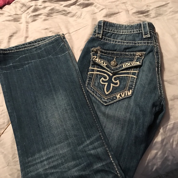 Men's rock revival jeans