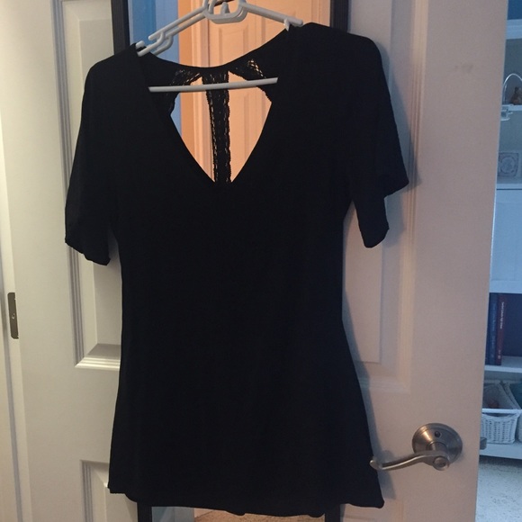 Tobi open back mini dress