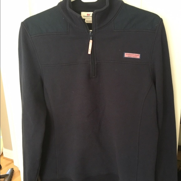 Women's Navy Vineyard Vines Shep Shirt