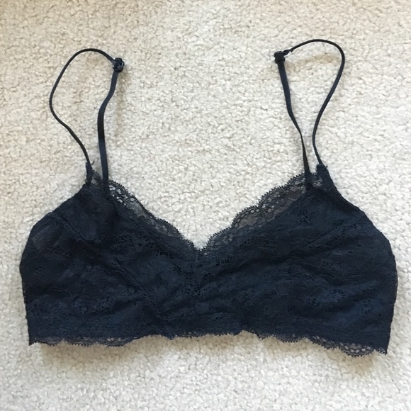 Urban Outfitters black lace bralette