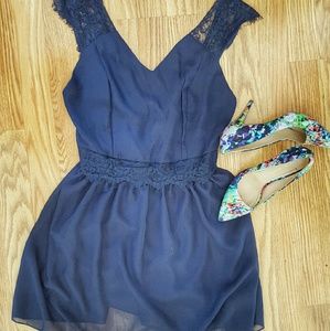 SOLD Navy blue dress