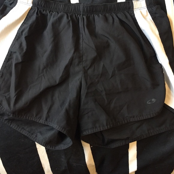 Size small black athletic shorts!
