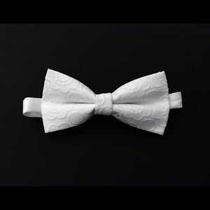Accessories - embroidery white bow tie, mens bow ties, bow ties Accessories - embroidery white bow tie, mens bow ties, bow ties