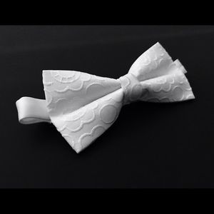 Accessories - embroidery white bow tie, mens bow ties, bow ties Accessories - embroidery white bow tie, mens bow ties, bow ties