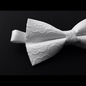 Accessories - embroidery white bow tie, mens bow ties, bow ties Accessories - embroidery white bow tie, mens bow ties, bow ties