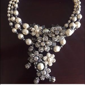 ☄️HostPick☄️Haskell Swarovski Statement Necklace