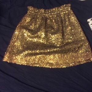 FOR JULIE J. Crew sequin mini skirt