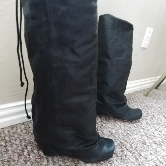 Irregular choice its a wrap drawstring slouch boot - Picture 4 of 4