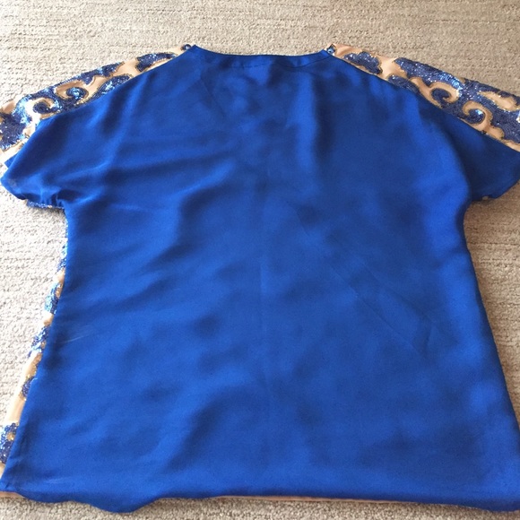 Tracy Reese Sequin Top. - Picture 3 of 4