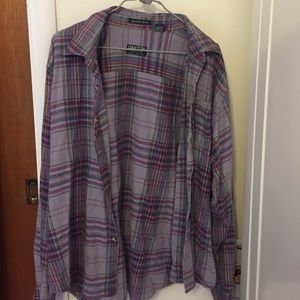 Brandy Melville Purple Vintage Flannel