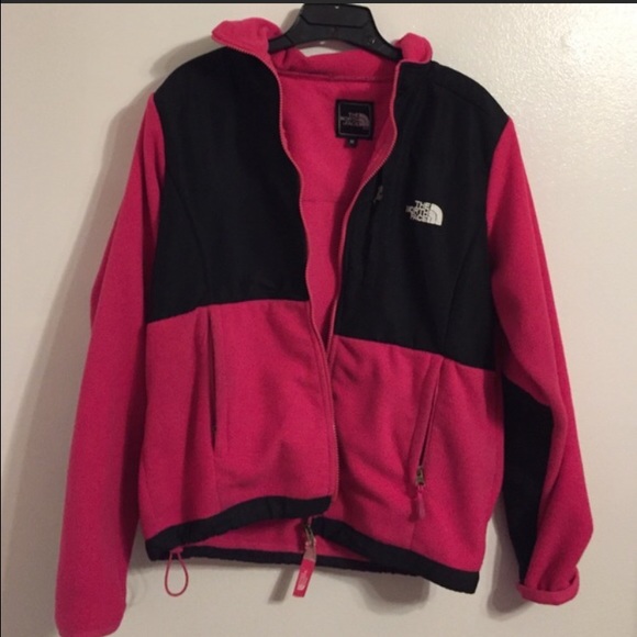 Hot Pink Fleece North Face Jacket 💕