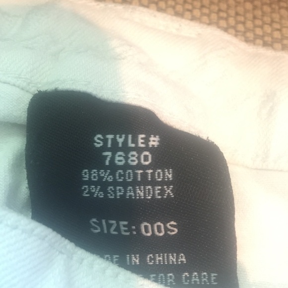 Wet seal jeans white