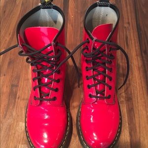 Doc Martens Cherry 🍒 Red Size 10