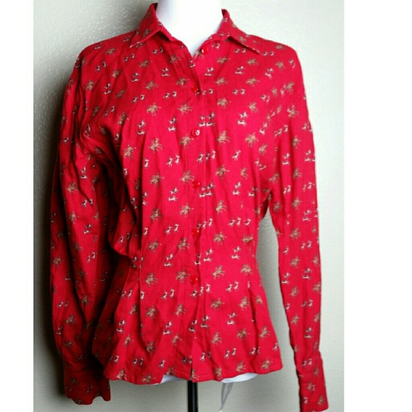 Ann taylor ally capellino vintage hunting print 10