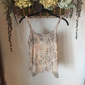 Animal Print Tank Top