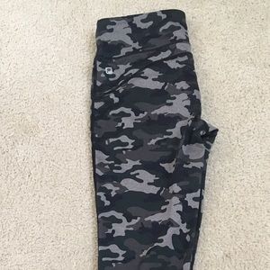Fabletics camo Capri leggings