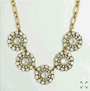 J crew crystal statement necklace