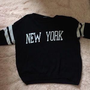 Stripped brandy Melville New York sweater