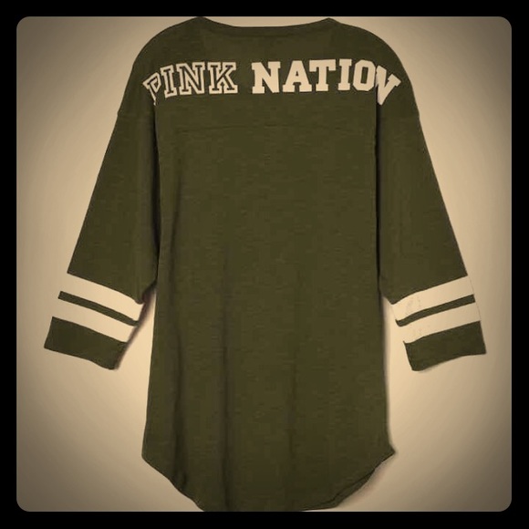 Victoria's Secret PINK green leggings & top set