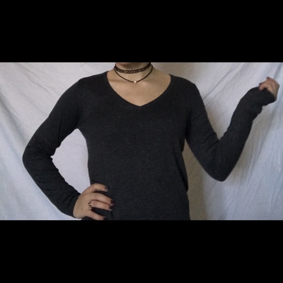 Gray Sweater top