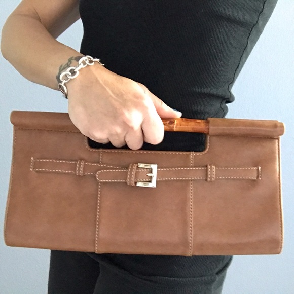 👜 Bamboo Clutch • The Limited • Vintage A+ - Picture 2 of 4