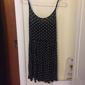 Black and White Polka Dot Brandy Melville Dress