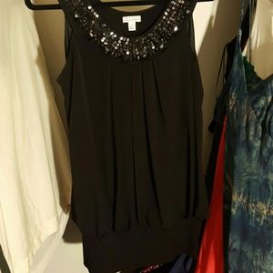 Little black embellished dress