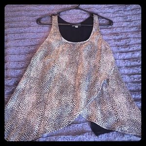 Leopard Print Dressy Tank