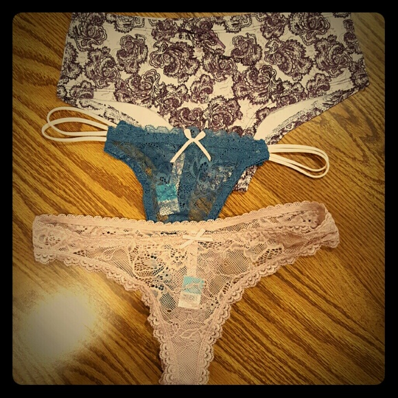 3 NWT panties size S from Charlotte Russe