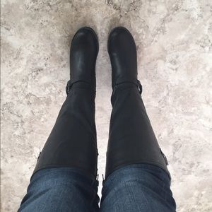 G by Guess black tall boots