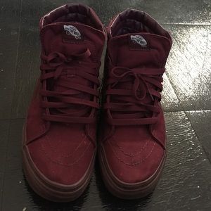 Limited Edition Burgundy VANS
