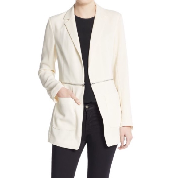 ALEXANDER WANG ZIP BLAZER