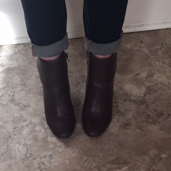New Directions wedge booties