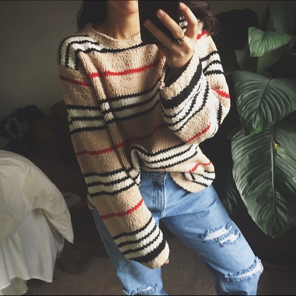 Vintage Sweaters - • SOLD• ARKOSE stripy sweater