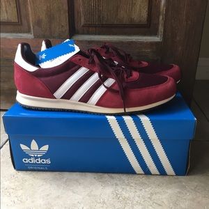 MEN'S Adistar Racer sneakers Maroon/Red Size 12 *