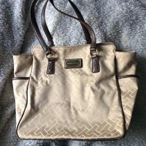 authentic Tommy Hilfiger tote purse
