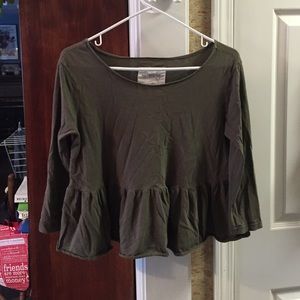 Free people cropped top