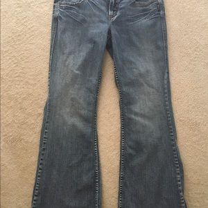 Silver brand whisker front boot cut flare jeans