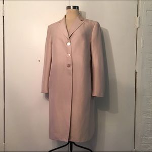 Moschino Cheap and Chic dusty pink coat