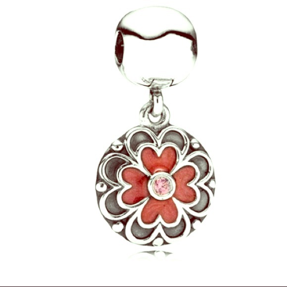 *Just Reduced*Pandora Red Dogwood Charm