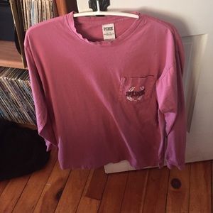 PINK long sleeve shirt