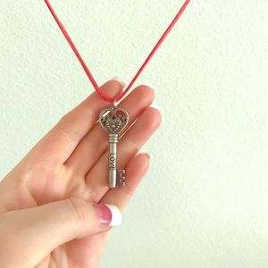 Swede rope with love good luck key 🔑
