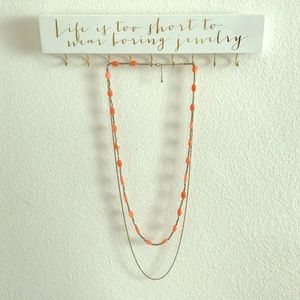 Orange 🍊 necklace ✨