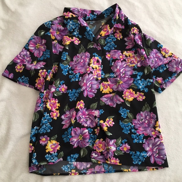 Floral tee