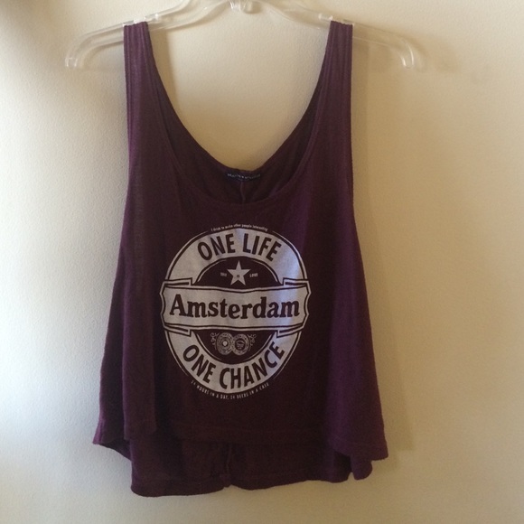 RARE brandy Melville cropped top