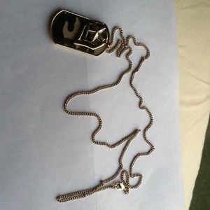 Army necklace from Forever21
