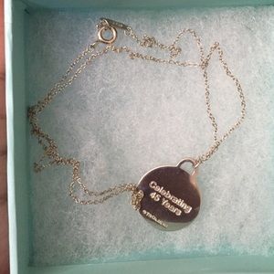 Tiffany & Co Clinique 45 Years Necklace