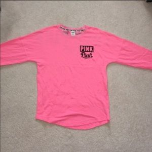 Blue and Pink VS Pink Sweatshirts