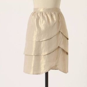 Anthropologie Gilded Lily Skirt